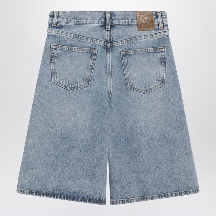 Toteme Shorts - Light Blue | df5ac9323e23afa78ce1172f52eb2a3835ec6243
