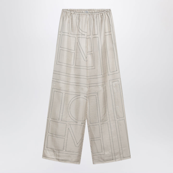 Toteme Pants - Beige | c0d274aa600645c99376044a158df1fcf53795fc