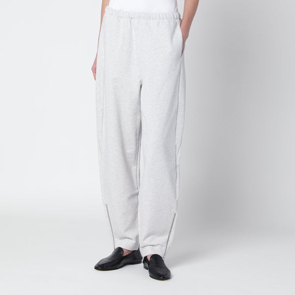 Grey Cotton Jogging Trousers