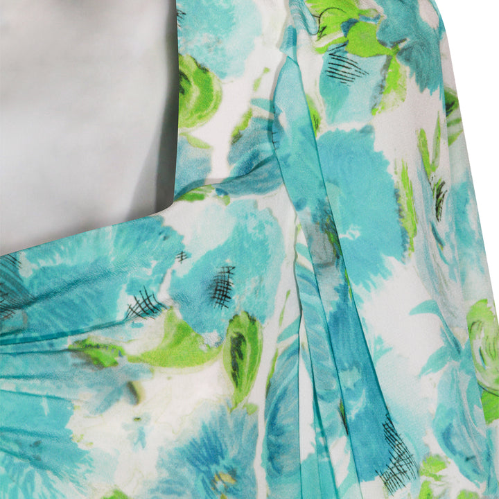 Chloè Dresses - WHITE/BLUE | c04ec291dd0135d9666f0e2d1e4271317872a739