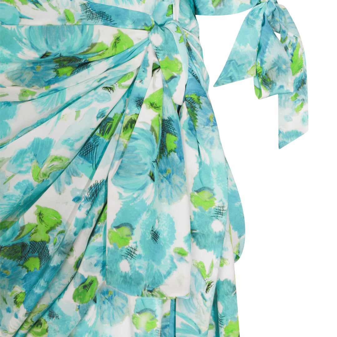 Chloè Dresses - WHITE/BLUE | 181e541579f09a9d6aa8ff6f0f2cff644a8bb729