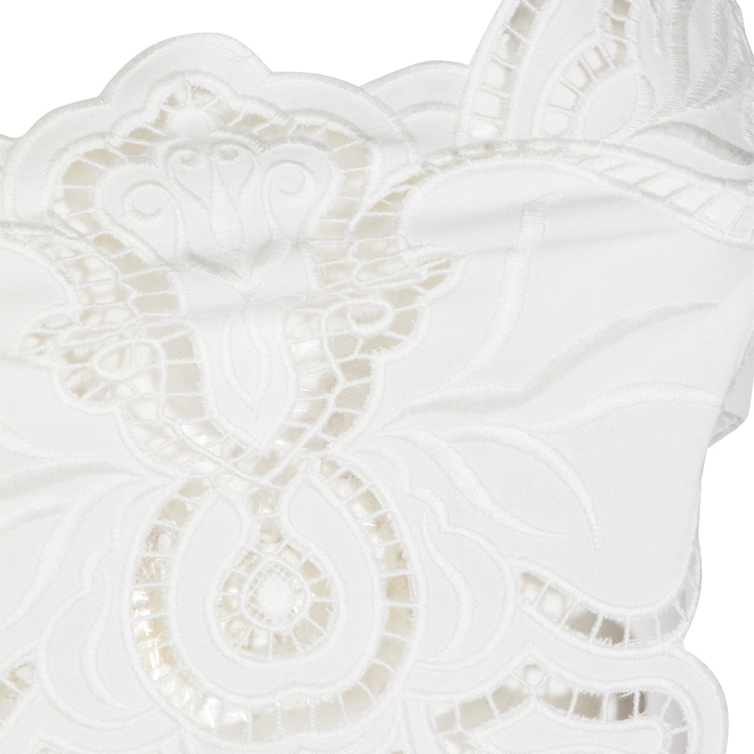 Blumarine Top - WHITE Pearl | 2b75c42c8f8513eb64acb7efe0e7532f5a84f834