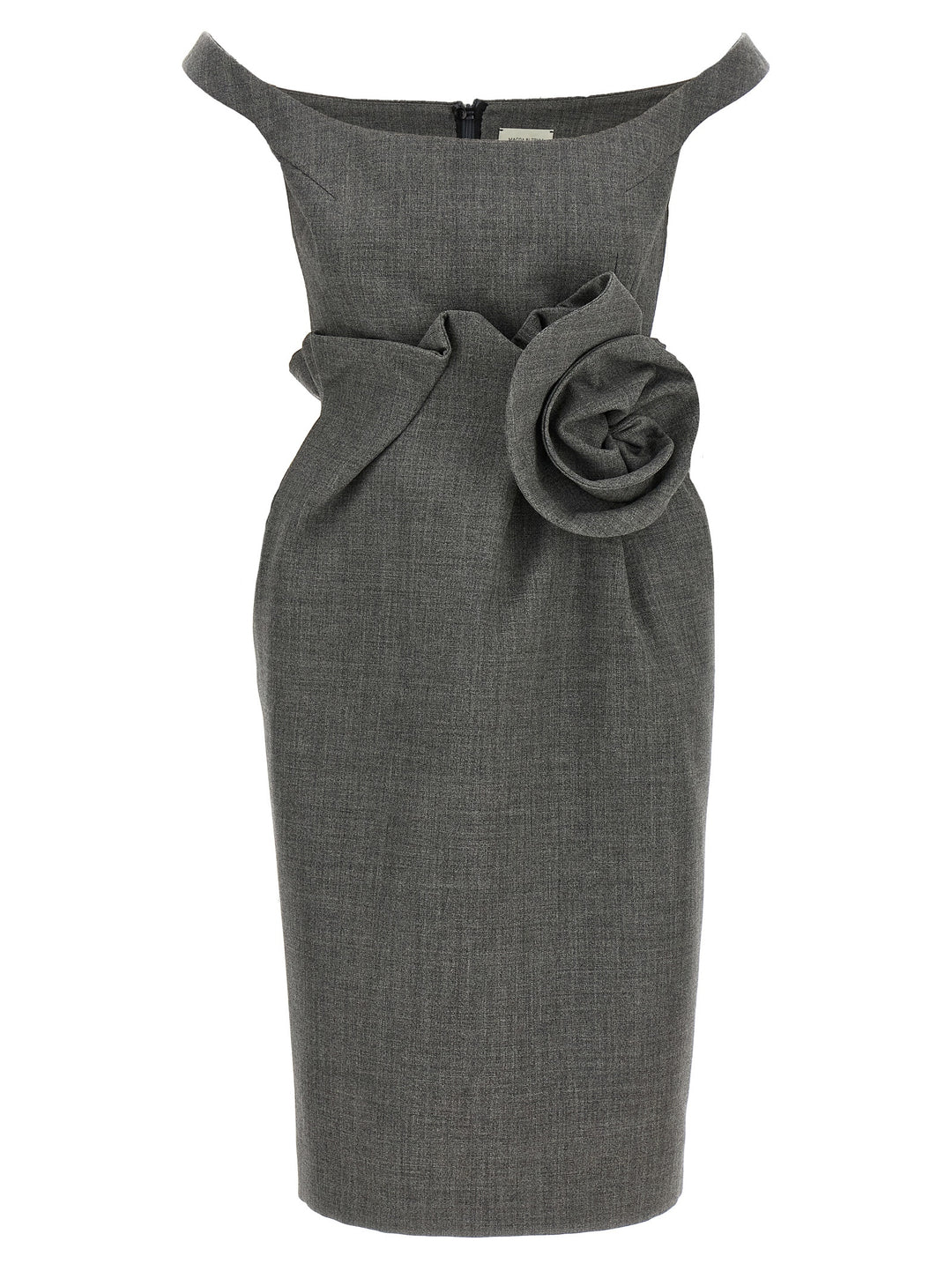 Magda Butrym 3d Flower Dress Dresses - Gray | 52788f402044b0c9b839bcef71e4047fa8286d11