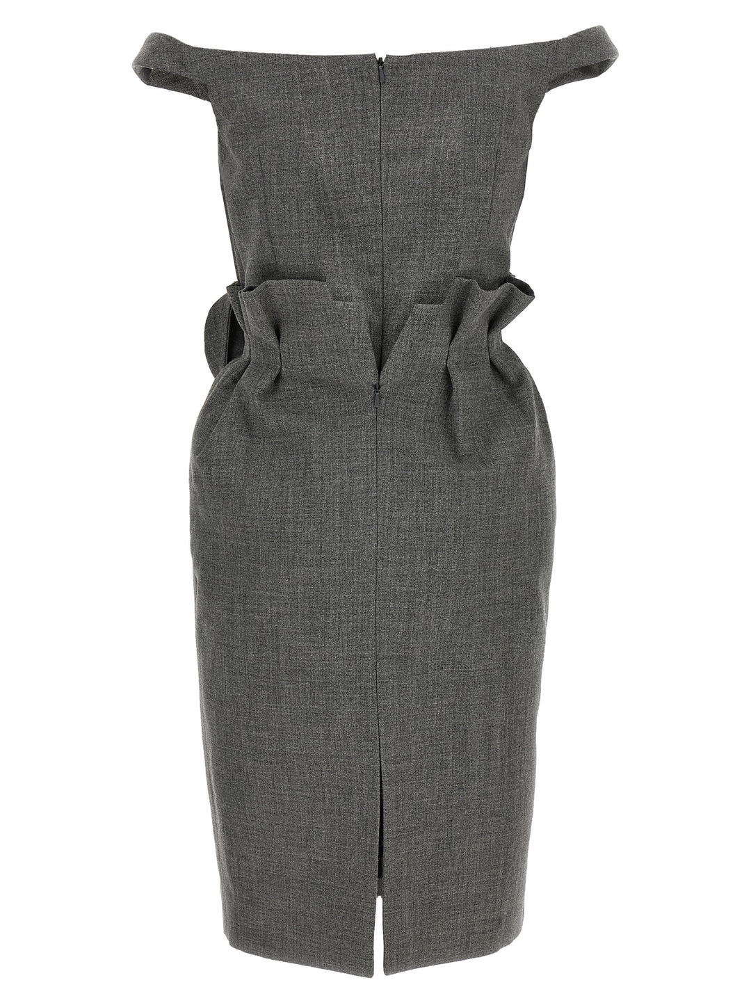 Magda Butrym 3d Flower Dress Dresses - Gray | bec127a2dd41fc0719f3b6909abbe04f5653de13