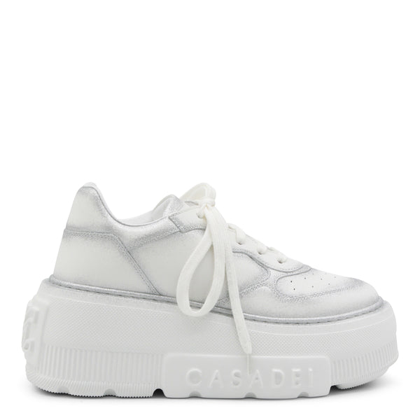 Sneakers Bianco/Argento