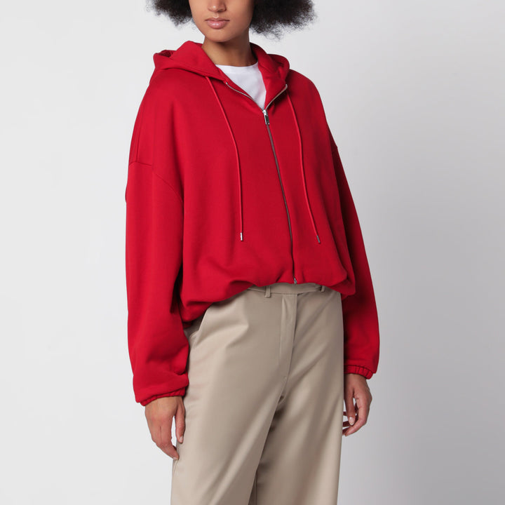 Cordera Balloon Red Cotton Hoodie