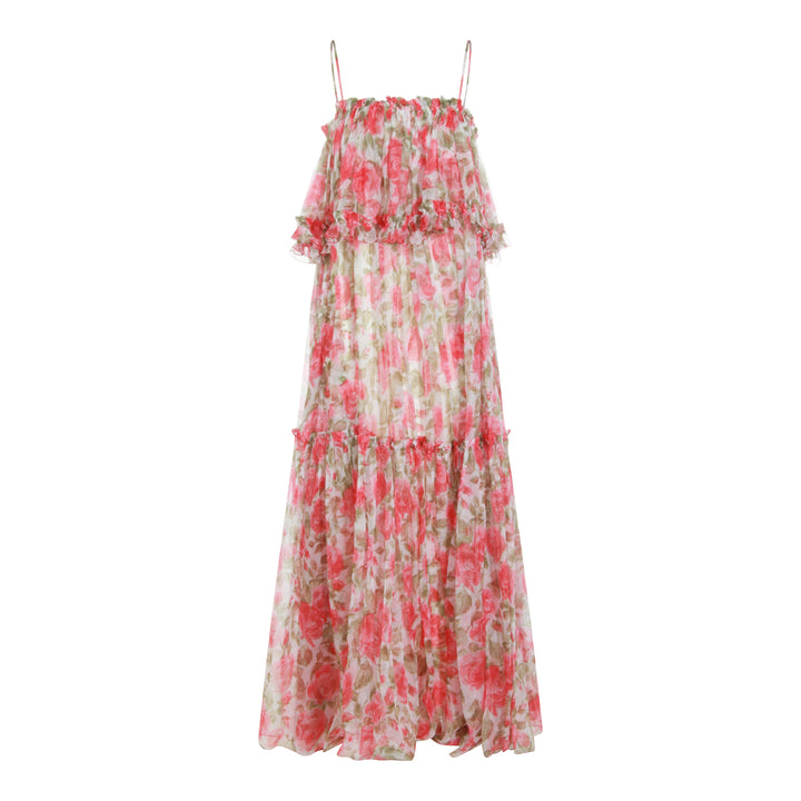 Chloè Dresses - WHITE/PINK | f0403a5afaa70112a05a0aa6957026972853df21