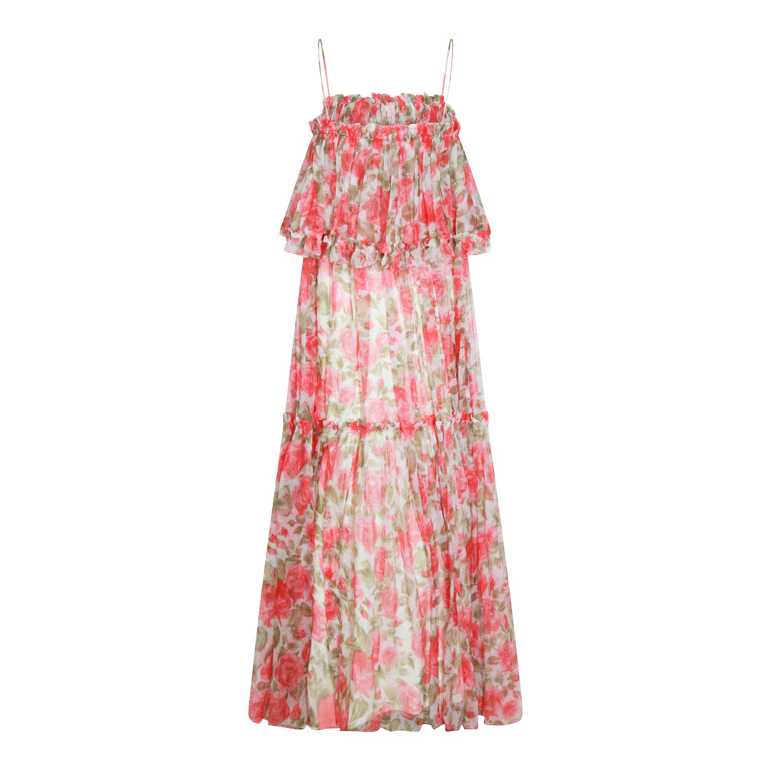 Chloè Dresses - WHITE/PINK | 1a18e05b6db34708b325d1c9b3c21773219f7241