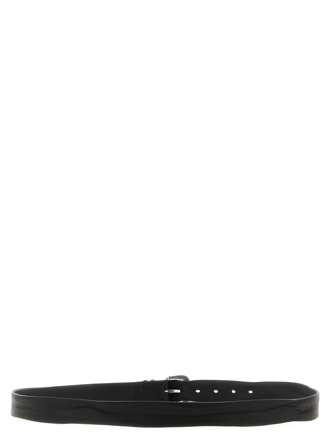 Zerbini Claudio Aged Leather Belt Belts - Black | e6aec5e4b694e27ecc884cbb3d1cd4866301b117