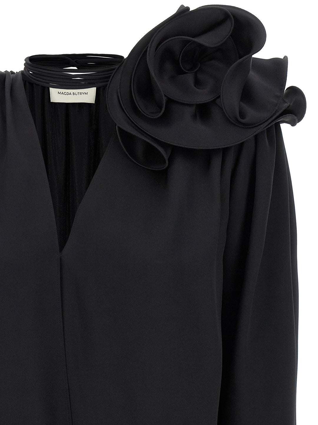 Magda Butrym Pf23 03 Shirt and Blouse - Black | 48b972269e3791c4f7c2d4111d243e4b317d8beb