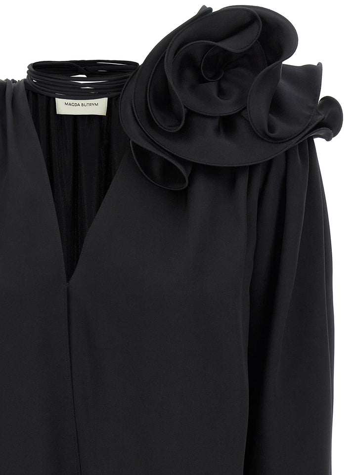 Magda Butrym Pf23 03 Shirt and Blouse - Black | 48b972269e3791c4f7c2d4111d243e4b317d8beb