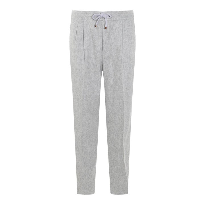 Brunello Cucinelli Trousers - LIGHT GREY | 0973ac3aa5fdc99b16cbb9090ece20c9a4ed30a2