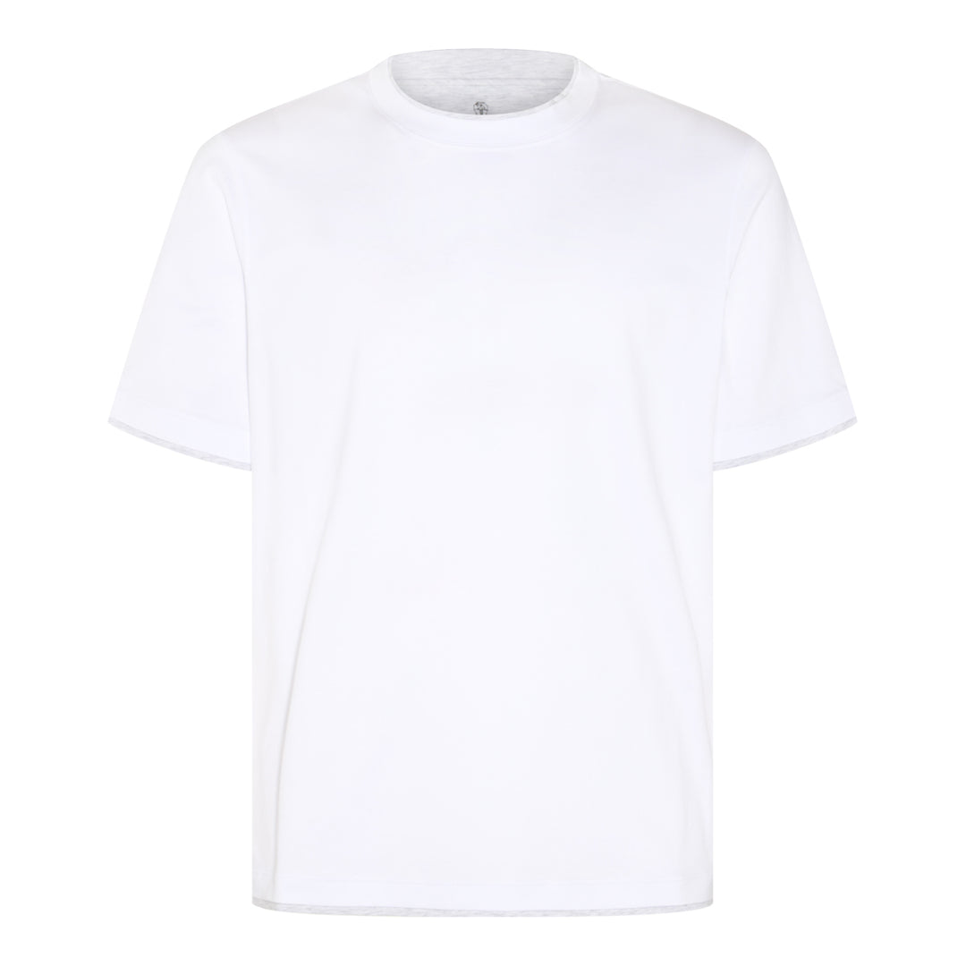 Brunello Cucinelli T-shirts and Polos - BIANCO+PERLA | 547f7ec19b84c811a8473b5ee01390de8842ce3a