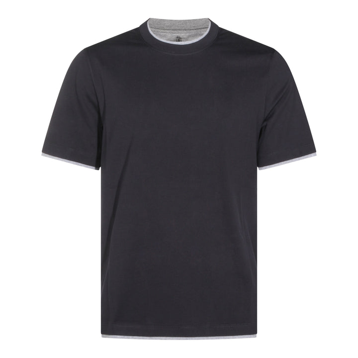 Brunello Cucinelli T-shirts and Polos - NAVY | a655ddb01ea7f0d98222062f449bd6e5321048f6