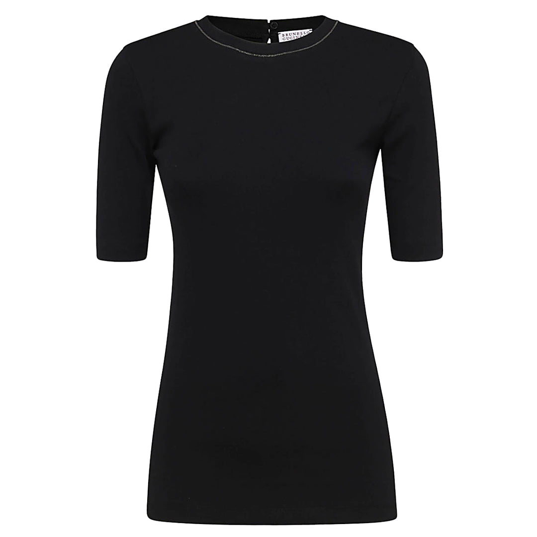 Brunello Cucinelli T-shirts and Polos - NERO | df400ccd2e04c5536498445bddd871994cadc170