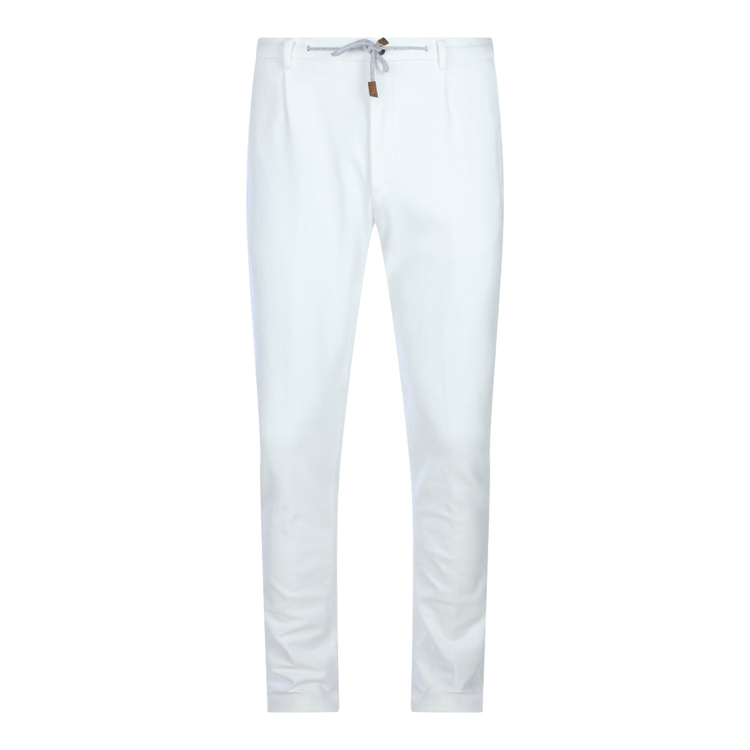 Eleventy Trousers - BIANCO | 1ab5c16084611e0070721917710ae2d15046992d