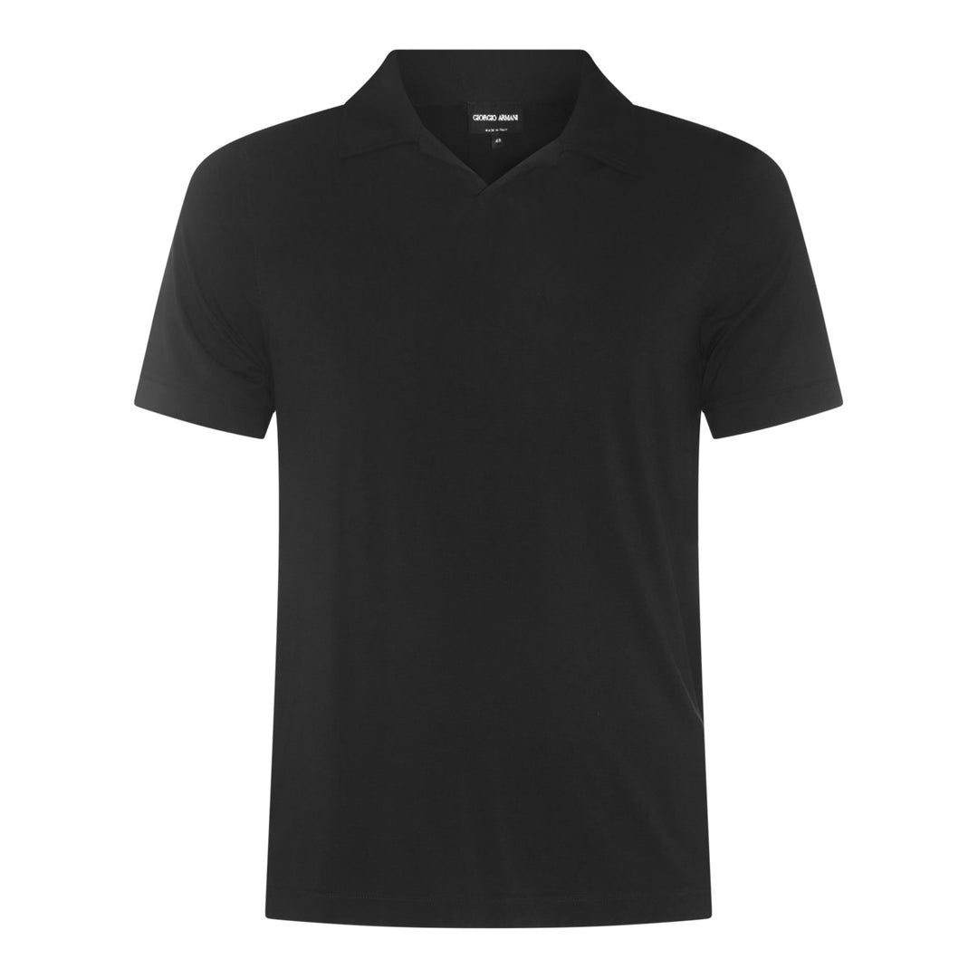Giorgio Armani T-shirts and Polos - BLACK | e8488904b883c9aaefcf595904fbc7051f6f7eda