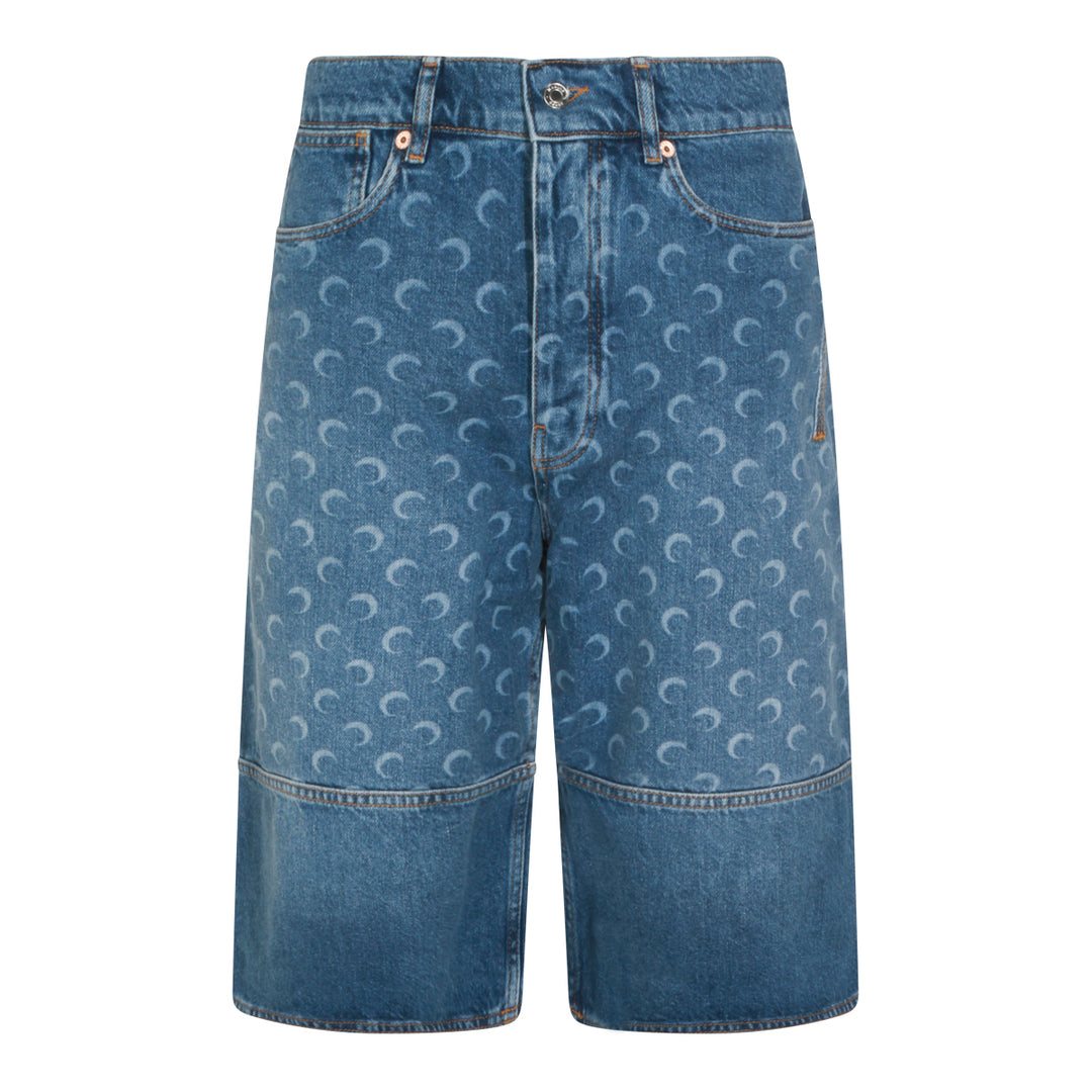 Marine Serre Shorts - LIGHT BLUE | a1eeb2644a28bdacc1e4ab0d2185ea21de06568d