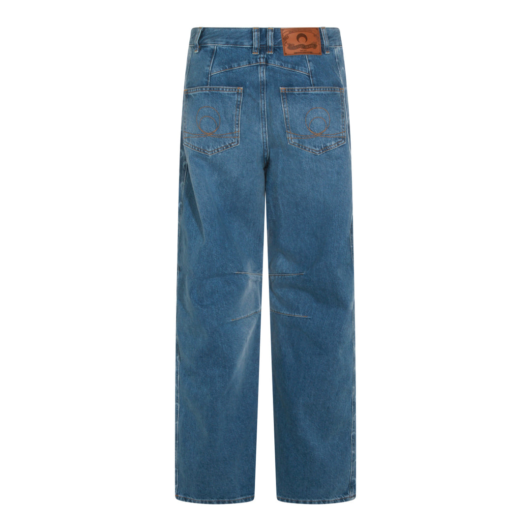 Marine Serre Jeans - LIGHT BLUE | 865c301f479e17ad6e9dbfc8e255a140c4a99fe5