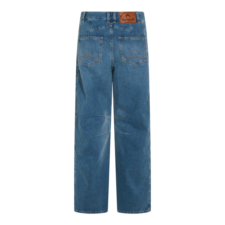 Marine Serre Jeans - LIGHT BLUE | 865c301f479e17ad6e9dbfc8e255a140c4a99fe5