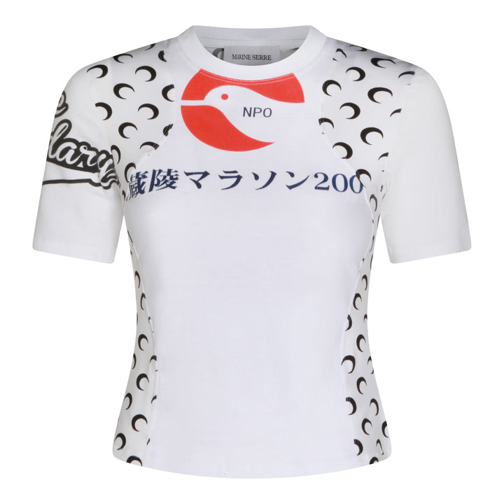 Marine Serre T-shirts and Polos - WHITE | aaa074225f1d3126ad9c18cba1da09eda661c658