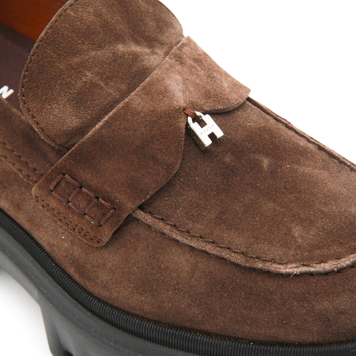 Hogan Flat shoes - MARRONE | fe8df3a4d99b4363c7d5f86cf288e57364d01853