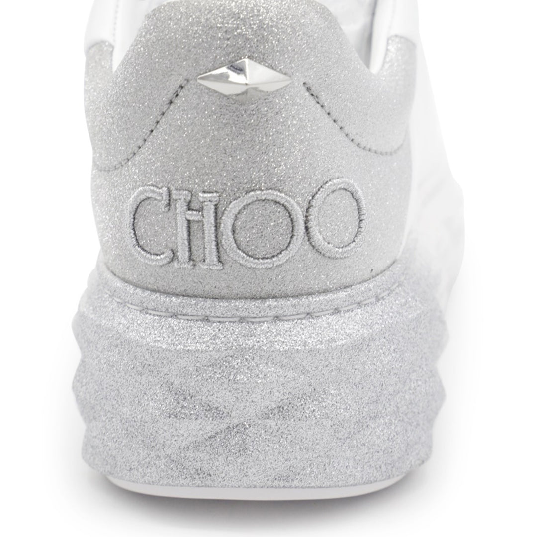 Jimmy Choo Sneakers - WHITE/SILVER | 5333ccec1cf97e22de87873eaa1baaa917d10bd0