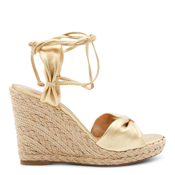 Flat Shoes Soft Gold