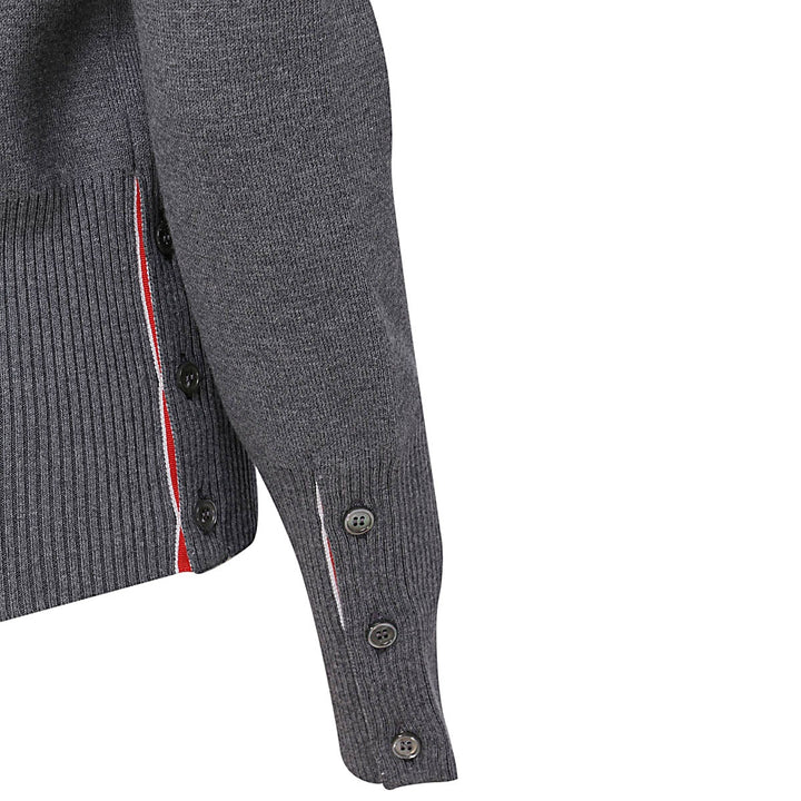 Thom Browne Sweaters - MED GREY | 5b8e8a8112a0bf72edc77a815a4d25ec63a4a8cf