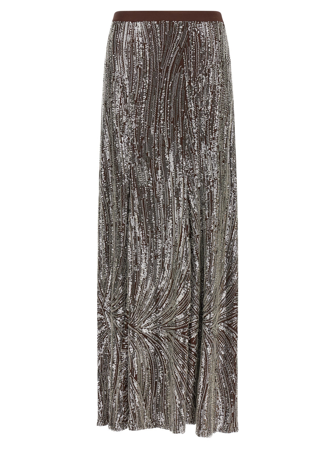 Paco Rabanne Sequin And Pearl Skirt Skirts - Brown | 15221de3d079daf2660053fd3615fbf18ba8ab8a