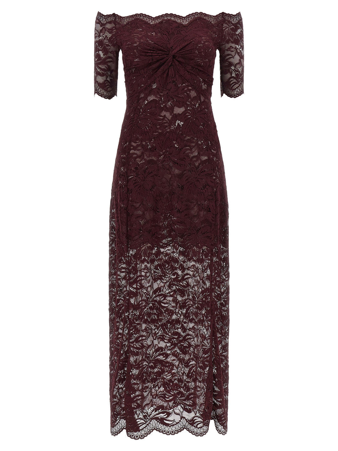 Paco Rabanne Lace Dress Dresses - Purple | 00deb53954e86309787b31481d2945c37fe8a6c9