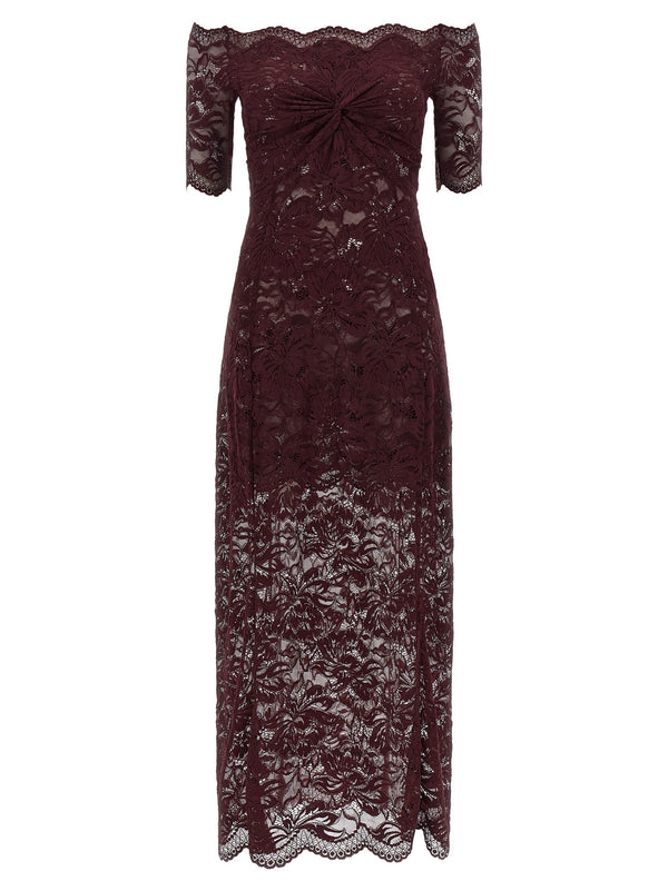 Lace Dress Purple