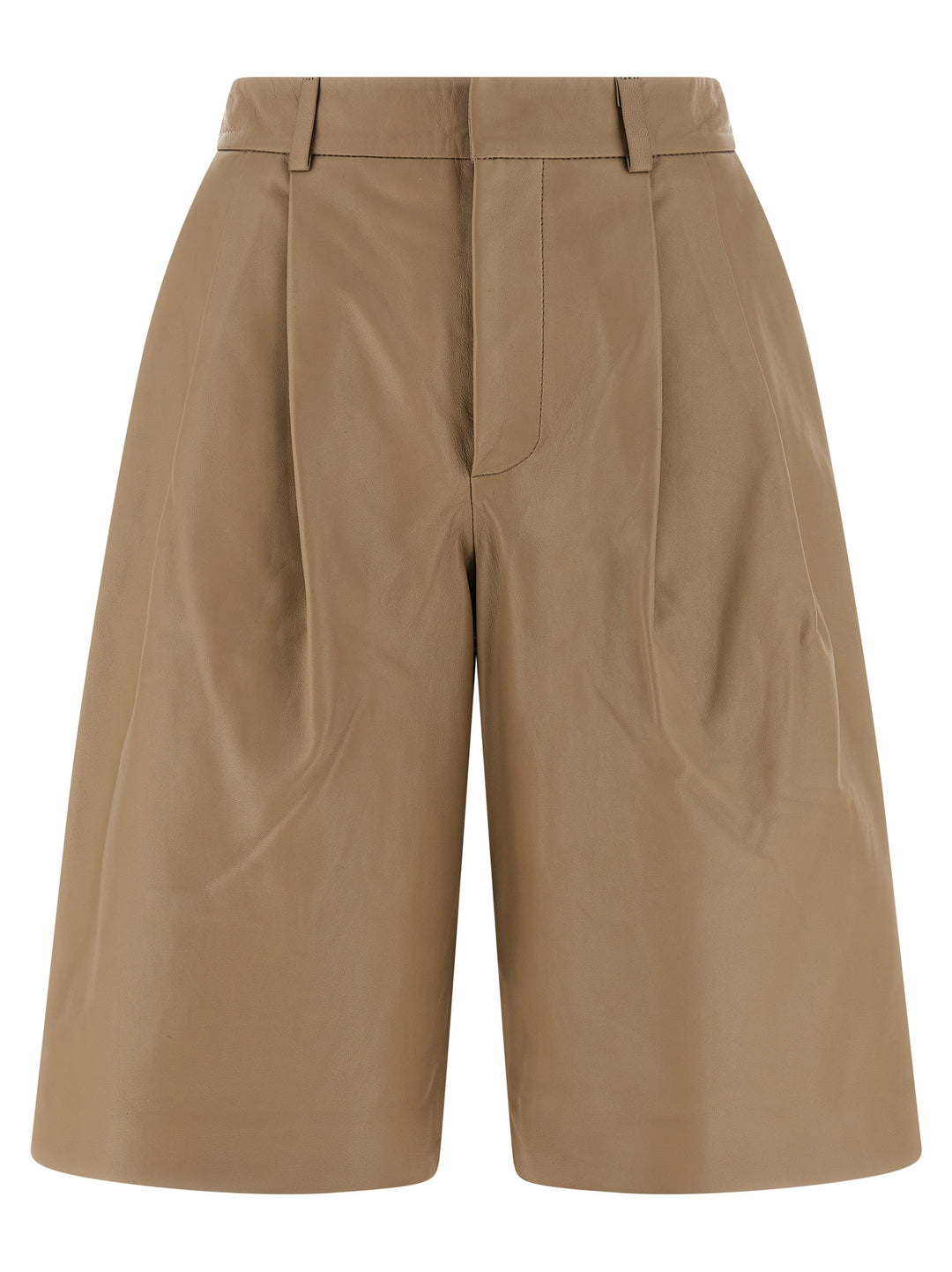 Yves Salomon Tassel Bermuda Shorts Bermuda and Short - Beige | 0a748fe9f865eedf319956919e51c4acd04e8687