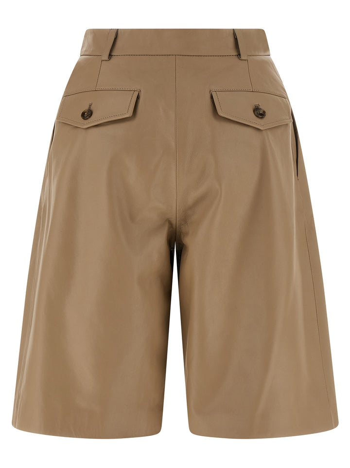 Yves Salomon Tassel Bermuda Shorts Bermuda and Short - Beige | 7a920337288c799daadecd5ff40e7cf502ed9840