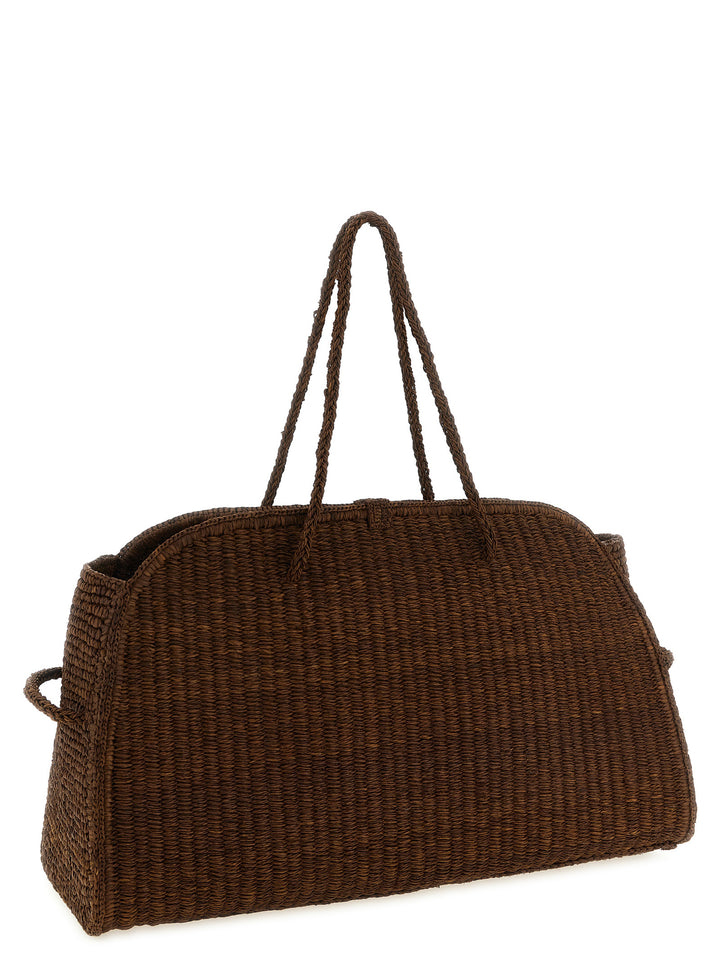 Jacquemus Le Grand Turismo Raphia Tote Bag - Brown | c5cea5d2d10e58a94d37f1b9b26b8df5d3b4ebd8