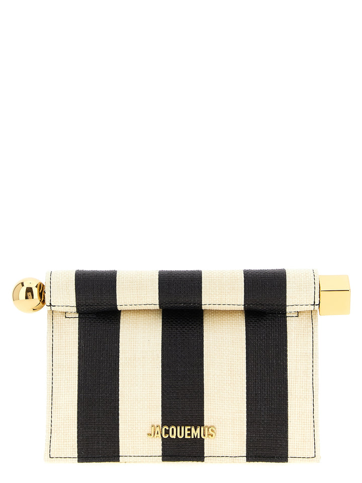 Jacquemus La Petite Pochette Rond Carré Clutch - Multicolor | 67b8312f04b2925d30f1efc6ab4f090fcc67a142