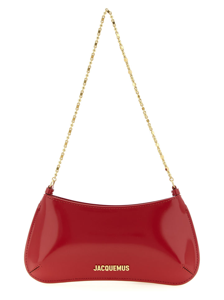 Jacquemus Le Petit Bisou Chaîne Shoulder Bags - Red | 897ada47f104c996835d06b6bf402ef5541f982b