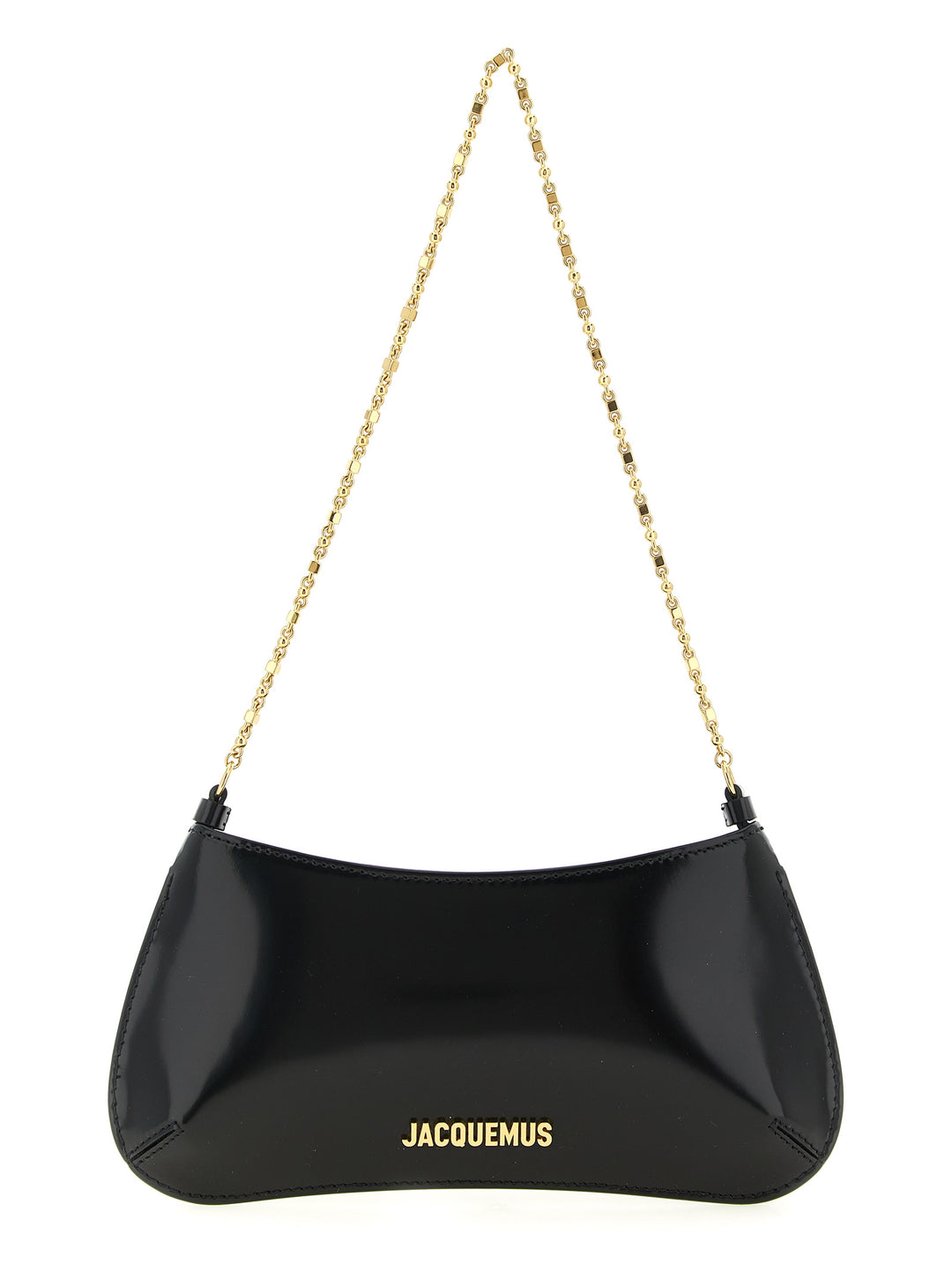 Jacquemus Le Petit Bisou Chaîne Shoulder Bags - Black | a4d04325b267d6b12f5e4b05ca6db00778ed7ab8