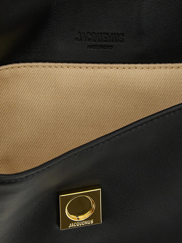 Jacquemus Le Bambino Chaîne Shoulder Bags - Black | cb31d481dd816b2b238933f41114b5be8d89f19b