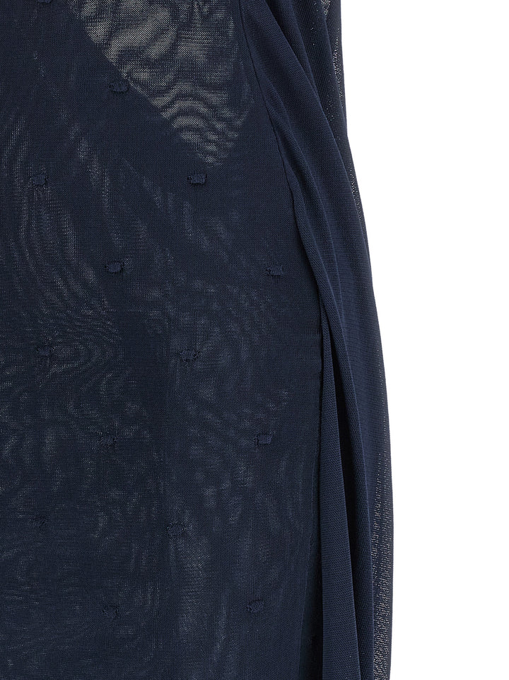 Jacquemus La Robe Maille Plumetis Dresses - Blue | f98fad7aba1145777bd600a850835ab2b45e88f4