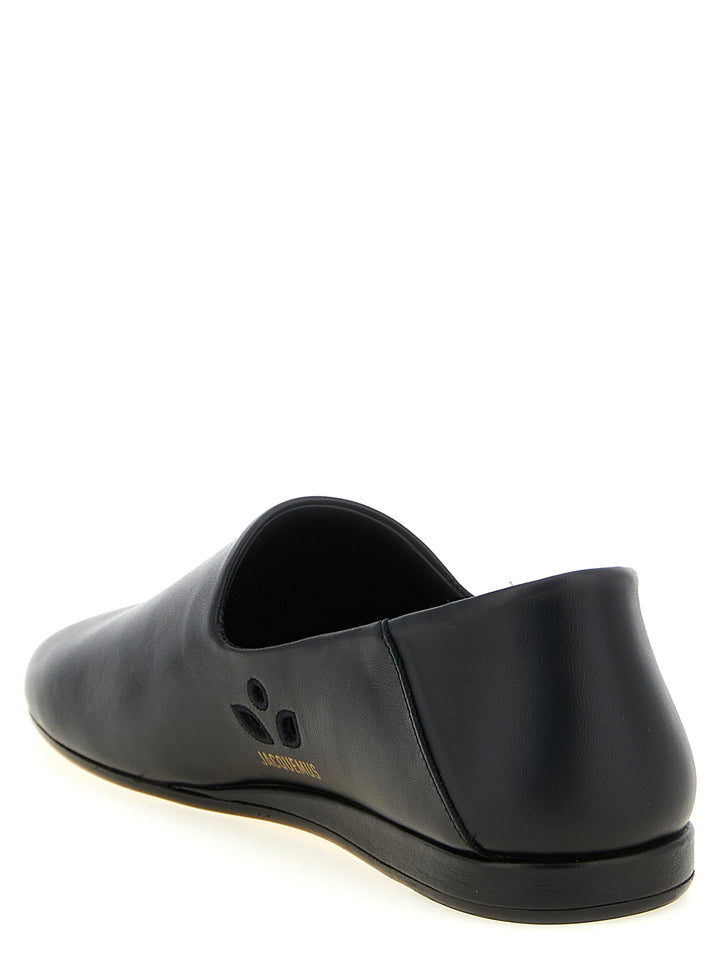 Jacquemus Les Pantoufles Flat shoes - Black | 93f3a7e9d8fc059c9afc58903ab786cfb8055fd3