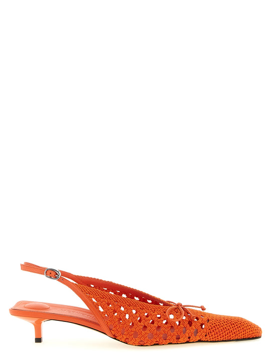 Les Slingbacks Cubisto B Pumps Orange