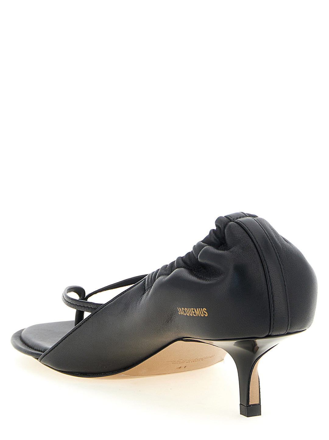 Jacquemus Les Sandales Nu-Pieds B Sandals - Black | 5779c2caf4cd886d9b9680923a8c68f2992dfc7e