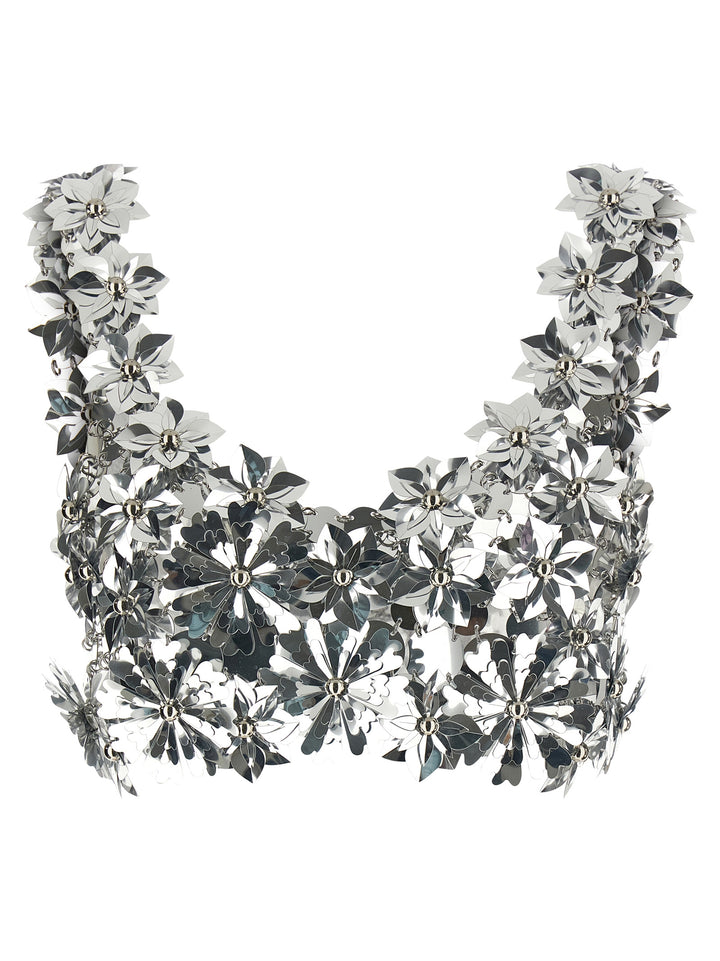 Paco Rabanne Bralette Top Tops - Silver | 2953b44eabe40c096024e193e80266506084e8bc