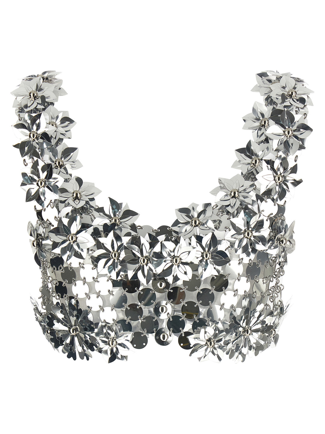 Paco Rabanne Bralette Top Tops - Silver | e50c74a22e8bd72ab8392b9eb84c2e8719825051