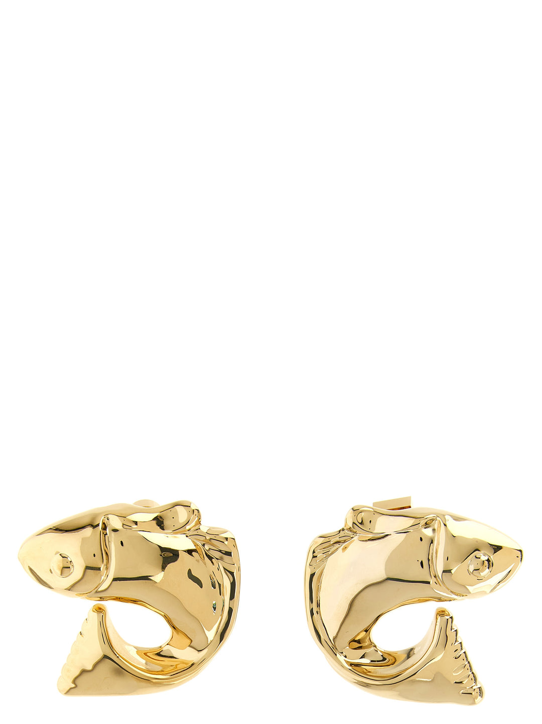 Jacquemus Les Boucles Poisson Jewelry - Gold | 6637a73e173de31cfcd2785180afc41f3a8b1ae9