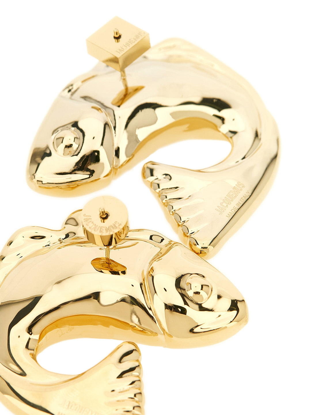 Jacquemus Les Boucles Poisson Jewelry - Gold | d9717c4329f03e6b73fff78914066b76f94833d5