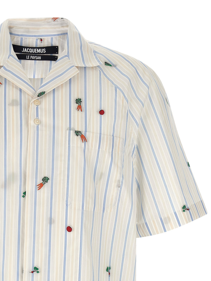 Jacquemus La Chemise Romarin Shirt and Blouse - Multicolor | 104f0d1fb5e541187b874394536de5f3af0a6663