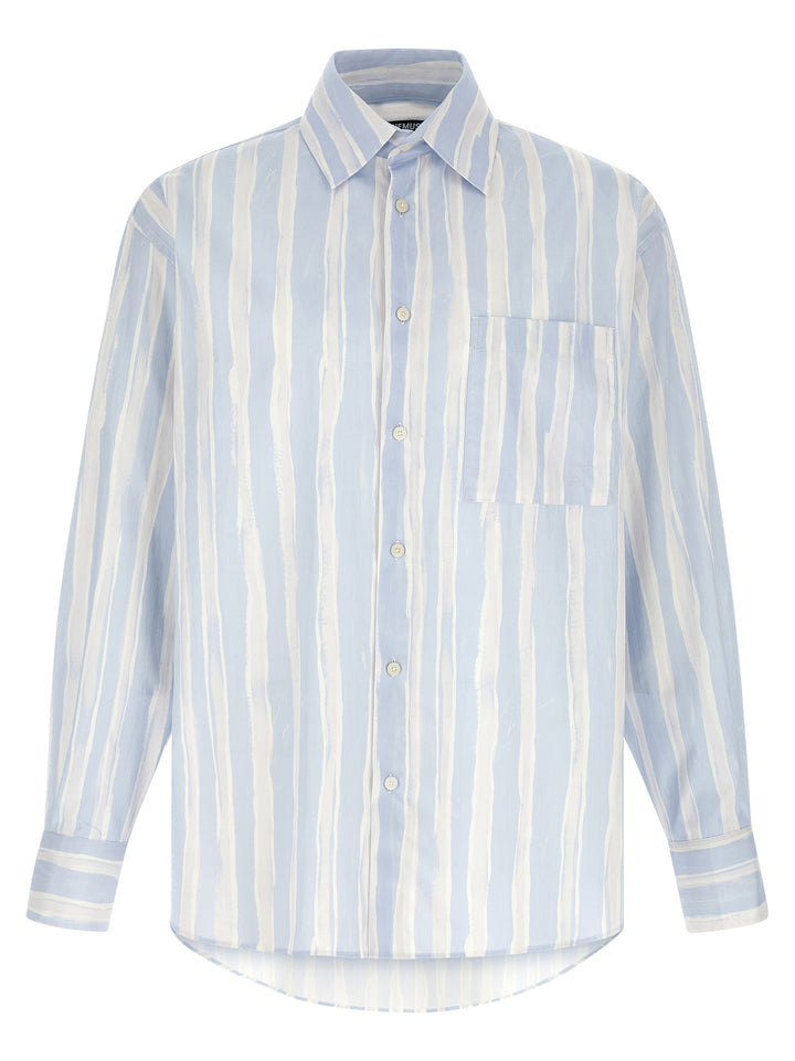 Jacquemus La Chemise Camargue Shirt and Blouse - Light Blue | e06460b3f67aae3f23aa88484810941406e6cd0d