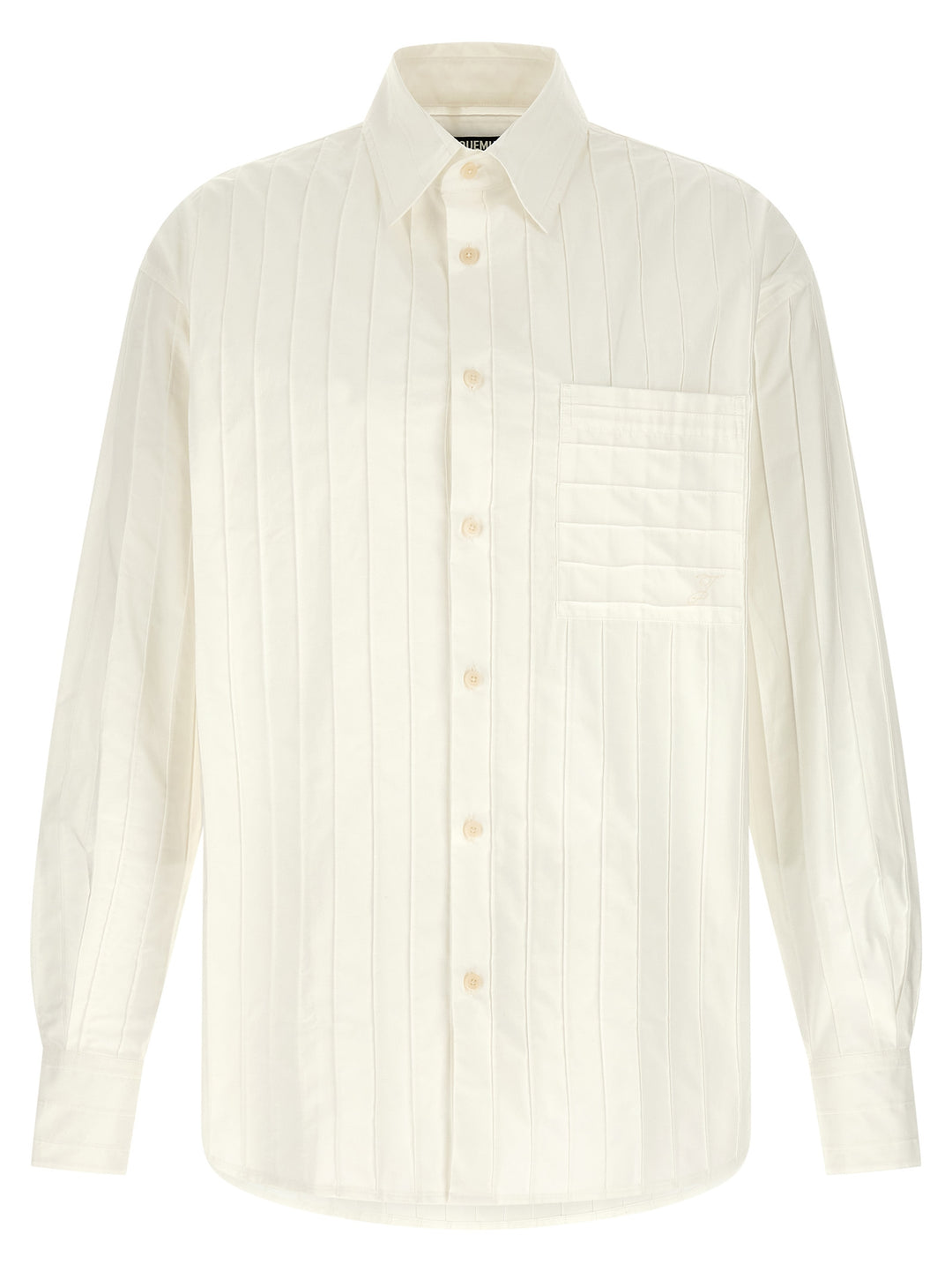 Jacquemus La Chemise Camargue Shirt and Blouse - White | 1095a0c91face41ec17924b16d0bcc8b5fc427a6